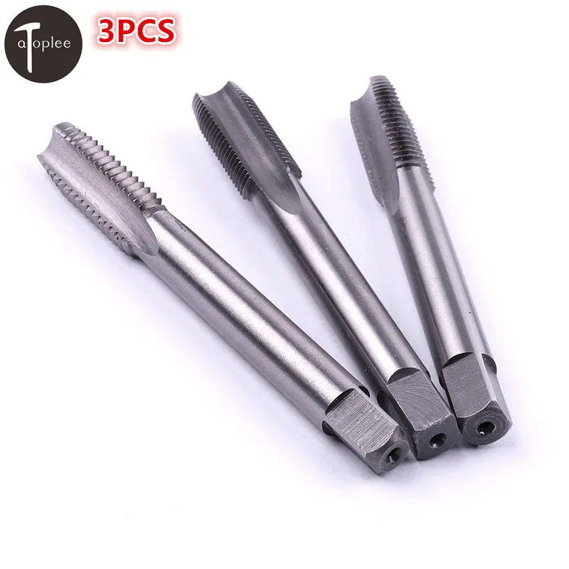 

3PCS M14*1.25,M14*1.5,M14*2.0 HSS Right Hand Thread Tap Metric Tapper Plug Tool 11mm Shank Hand Tools For Processing Nuts