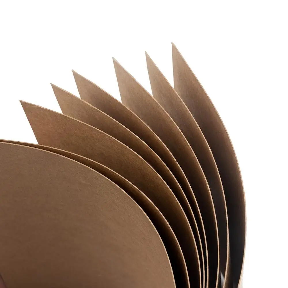 50pcs A5 Kraft paper Hard Kraft Paper DIY Handmake Card Making Craft Paper Thick Paperboard Cardboard