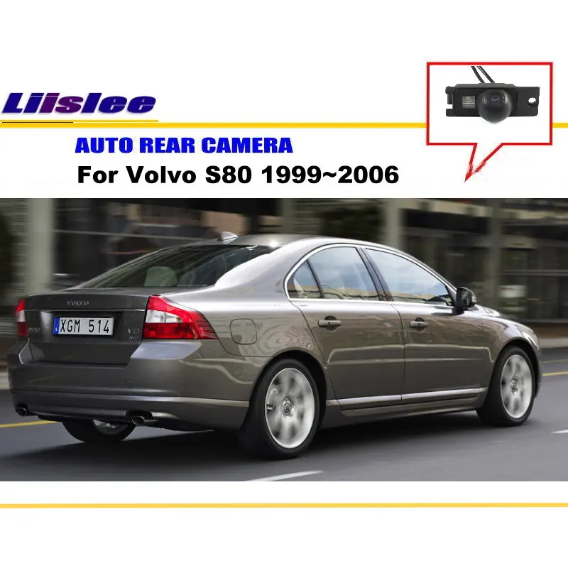 

For Volvo S80 1999-2003 2004 2005 2006 Car Rearview Rear View Camera Backup Back Parking AUTO HD CCD CAM Accessories Kit