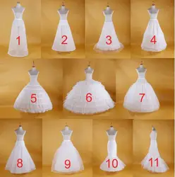 2018 Wedding Girls Wholesale In Stock Crinoline Petticoat All Style TuTu Hoop Underskirt Bridal Petticoats Prom Dress Rockabilly