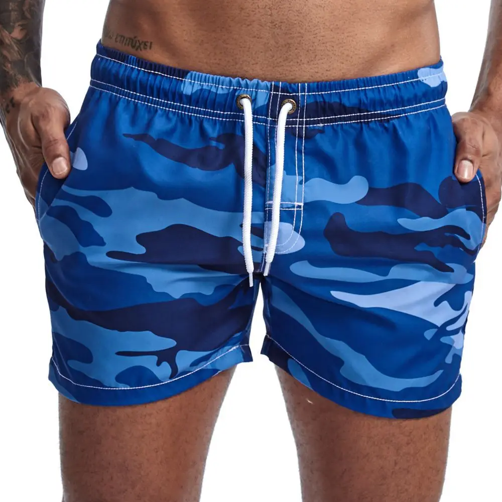 Mens swimming shorts camouflag sports board beach shorts men short de bain homme mens swim shorts short homme de plage