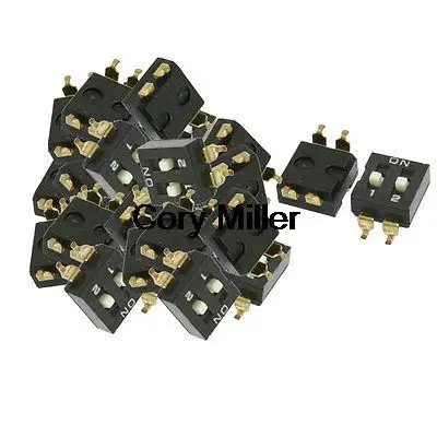 

Electronic Component 2 Way Slide Type SMD DIP Switches