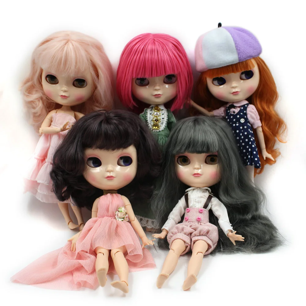 

DBS Reborn ICY bjd blyth 30CM Dolls the same as Blyth nude joint body with hand set A&B suitable for DIY Make up dress up