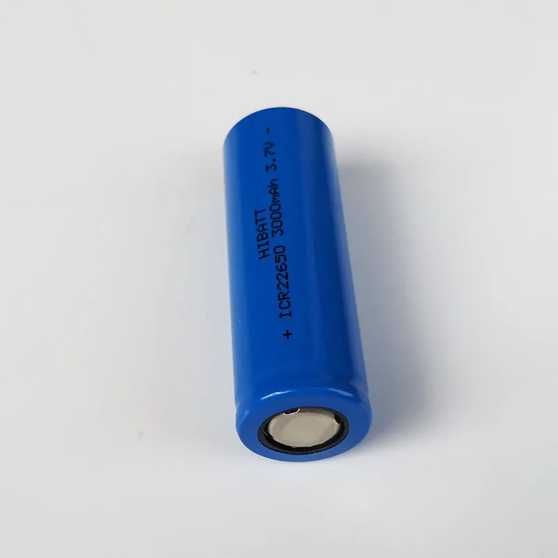 3.7V 22650 rechargeable lithium ion battery li-ion cell Flat top 3000mah for Feiyu tech Fy G5 / SPG / SPGLive Handheld Gimbal