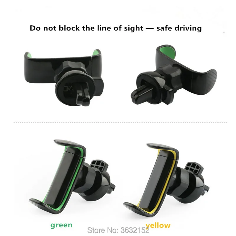 Car Phone Holder for Air Vent Mount Holder Stand 360 Rotation Mobile Phone Stand for mazda 3 6 2 5 CX-5 CX-7 CX-3 323 ATENZA