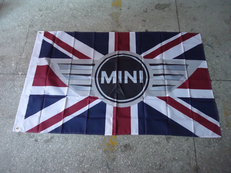 

free shipping mini flag for Car show , can custom print file,90X150CM size,100% polyster,mini banner