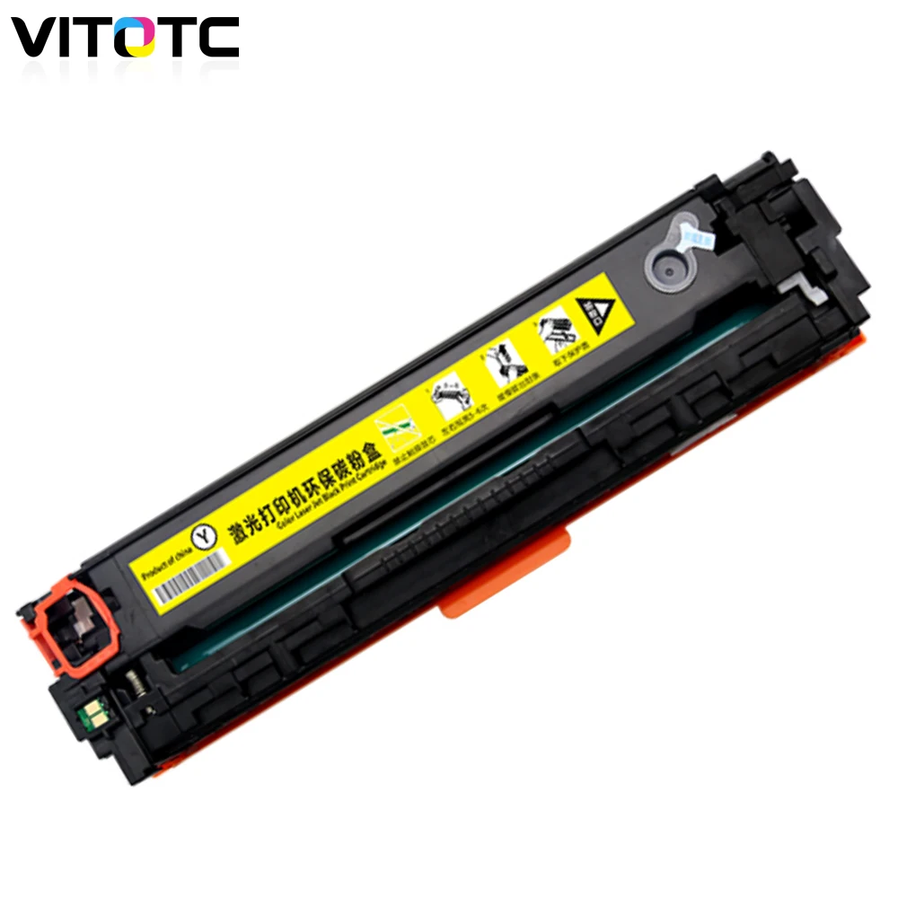 Cartucho de toner compatível para HP laserjet pro, CE320A, CE321A, CE322A, CE323A, CM1415, cm1415fn, 1415fnw, cp1525, cp1525nw, cp1528n, 128A