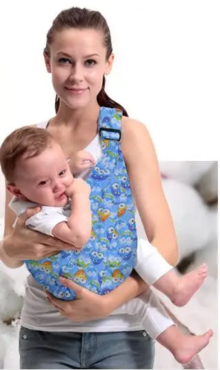 2016 Baby carrier sling wrap adjustable cotton newborn carrier simple infant wrap pouch portable shoulder baby transporting belt