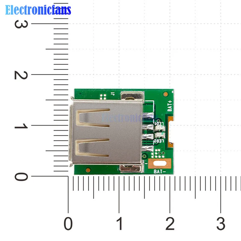 5Pcs 5V Step-Up Power Module Lithium Battery Charging Protection Board Boost Converter LED Display USB For DIY Charger