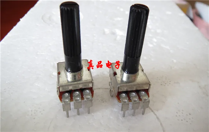 

B20K B50K imported from Taiwan ALPHA square with bracket power amplifier audio volume potentiometer handle length 22MM switch