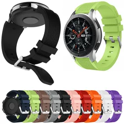 Silicone Wrist Band Strap for Samsung Galaxy Watch 46mm SM-R800 Smart Watch Band Rubber Bracelet for Samsung Gear S3 Strap