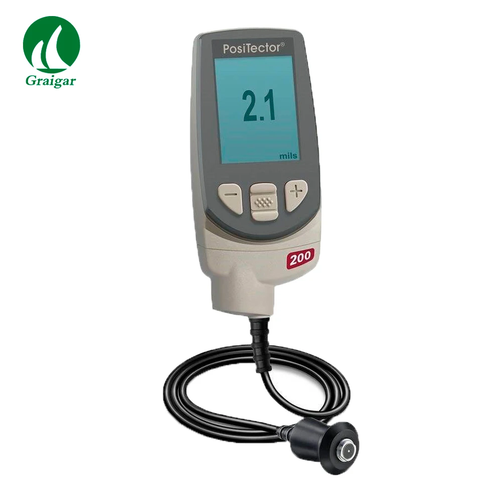 Ultrasonic Thickness Gauge Coating Thickness Gauge Positector 200 Flashing display