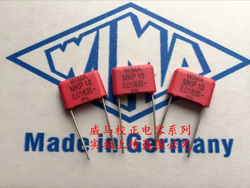 2020 hot sale 10pcs/20pcs Germany WIMA capacitor MKP10 630V0.01UF 630V103 P: 10mm spot Audio capacitor free shipping