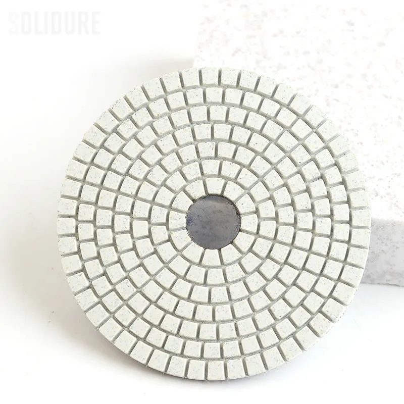 7pcs/set800mm 100mm  diamond  polishing pads dry or wet use for polishing granite,marble engineered stone and con
