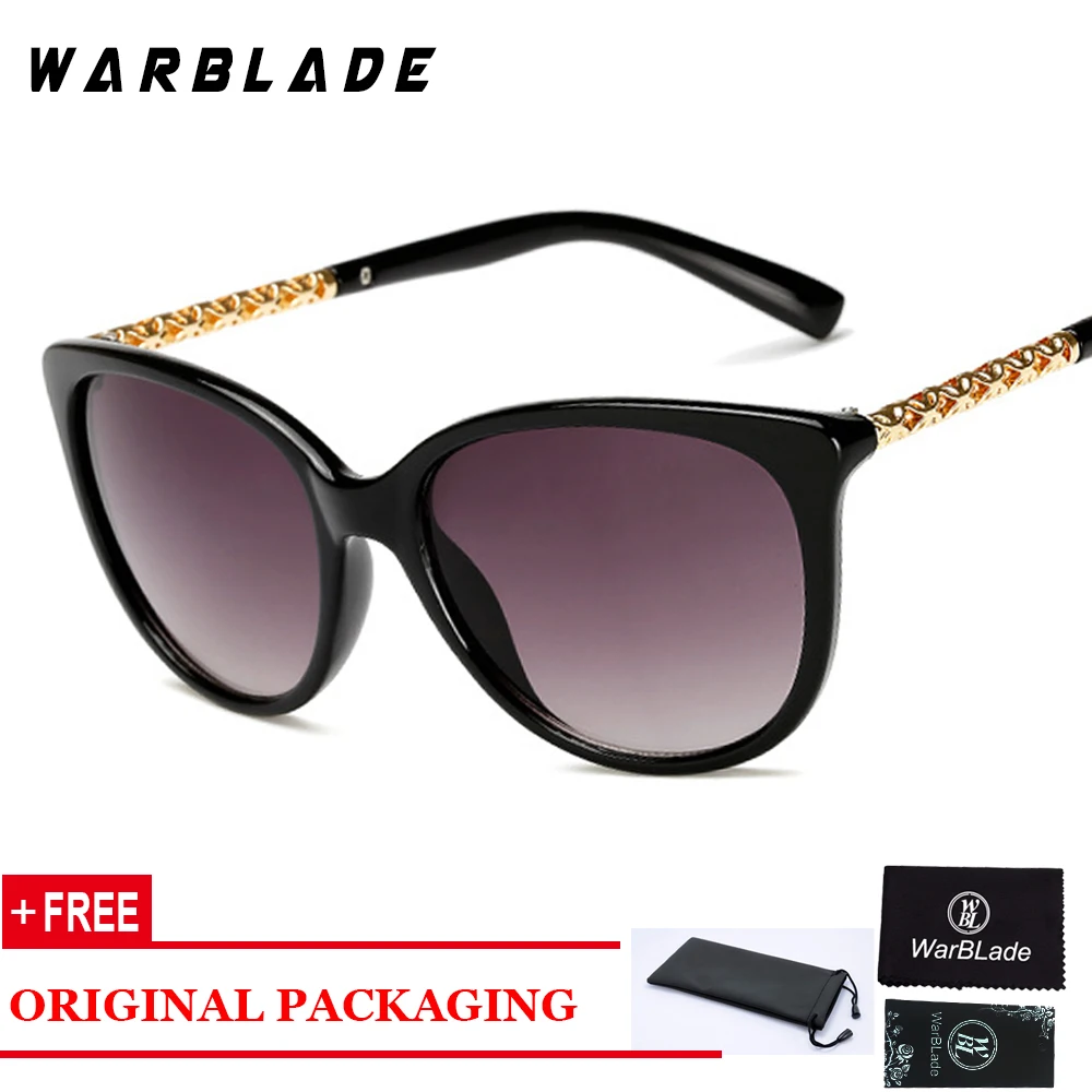 

WarBLade Oversized Sunglasses Women 2022 Fashion Ladies Vintage Retro Brand Designer Round Female Glasses De Sol Feminino