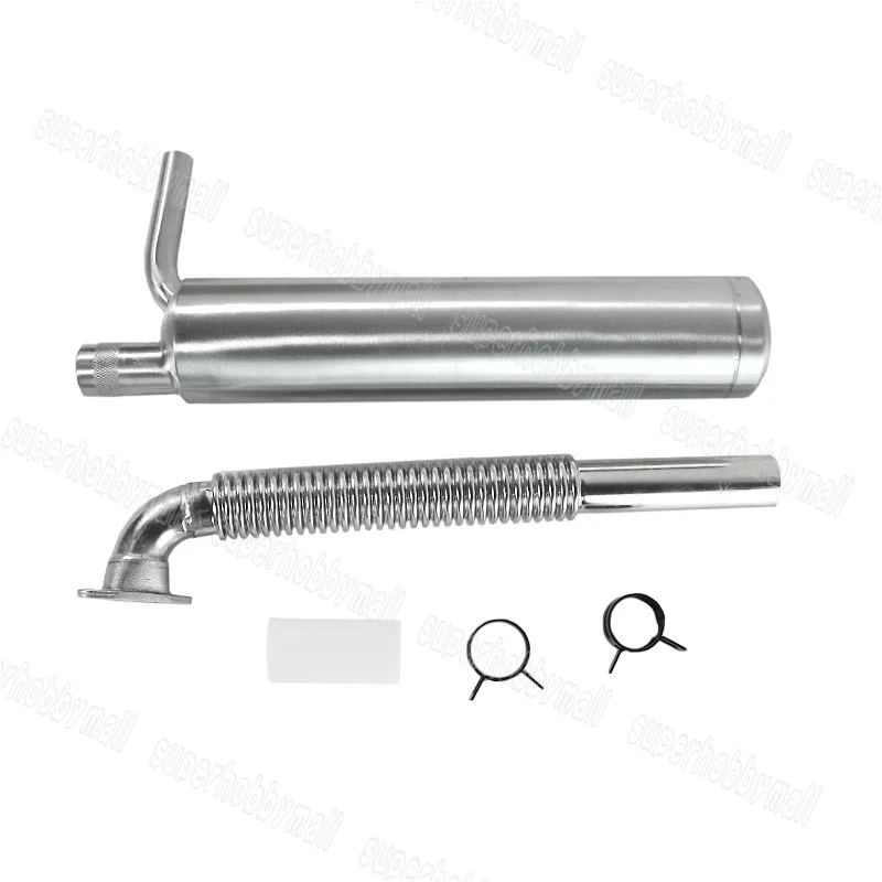 EME Front Muffler Canister Set With Smoke Exhaust For DLE EME 55cc Gas Engines