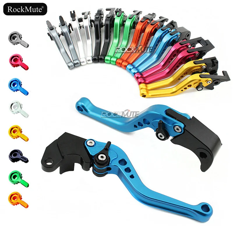 Long/Short Brake Clutch Levers For Suzuki GSF650 GSF1200 GSF1250 Bandit, GSX650F GSX1250FA GSX1400 Motorcycle Adjustable Leavers