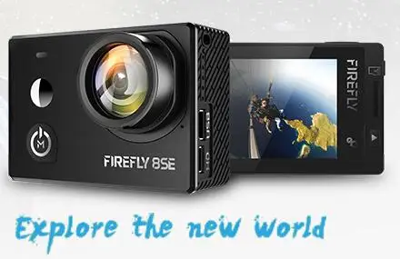 In Stock Hawkeye Firefly 8SE Action Camera With Touchscreen 4K 30fps 90/170 Degree Super-View Bluetooth FPV Sport Action Cam