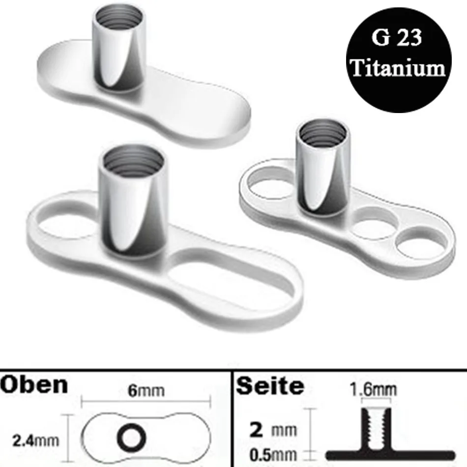 G23 Titanium 14G 16…