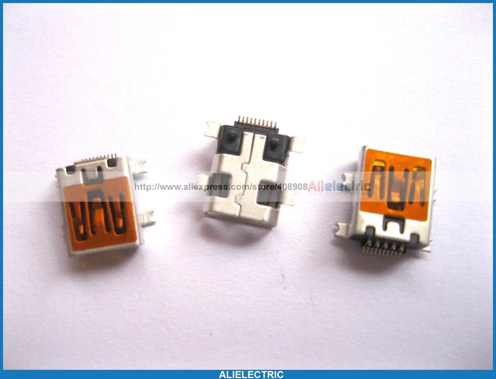 100 Pcs Mini USB Jack Female Connector 10pin for Philips