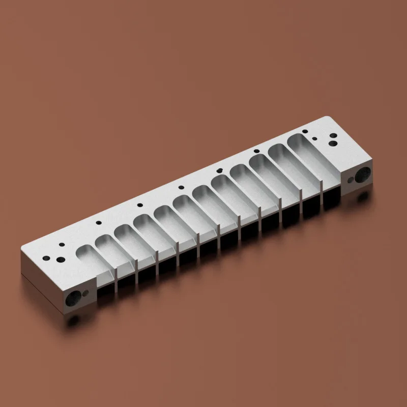 Germany HOHNER 12 Holes Chromatic Harmonica Comb for 270 /270D Deluxe Series Universal Metal Harmonica Aluminum Comb
