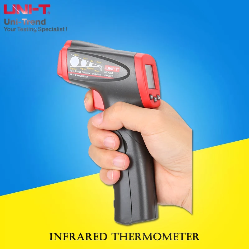 UNI-T UT300S/UT300A/UT300C Infrared Thermometer;Non-contact electronic temperature gun/thermometer