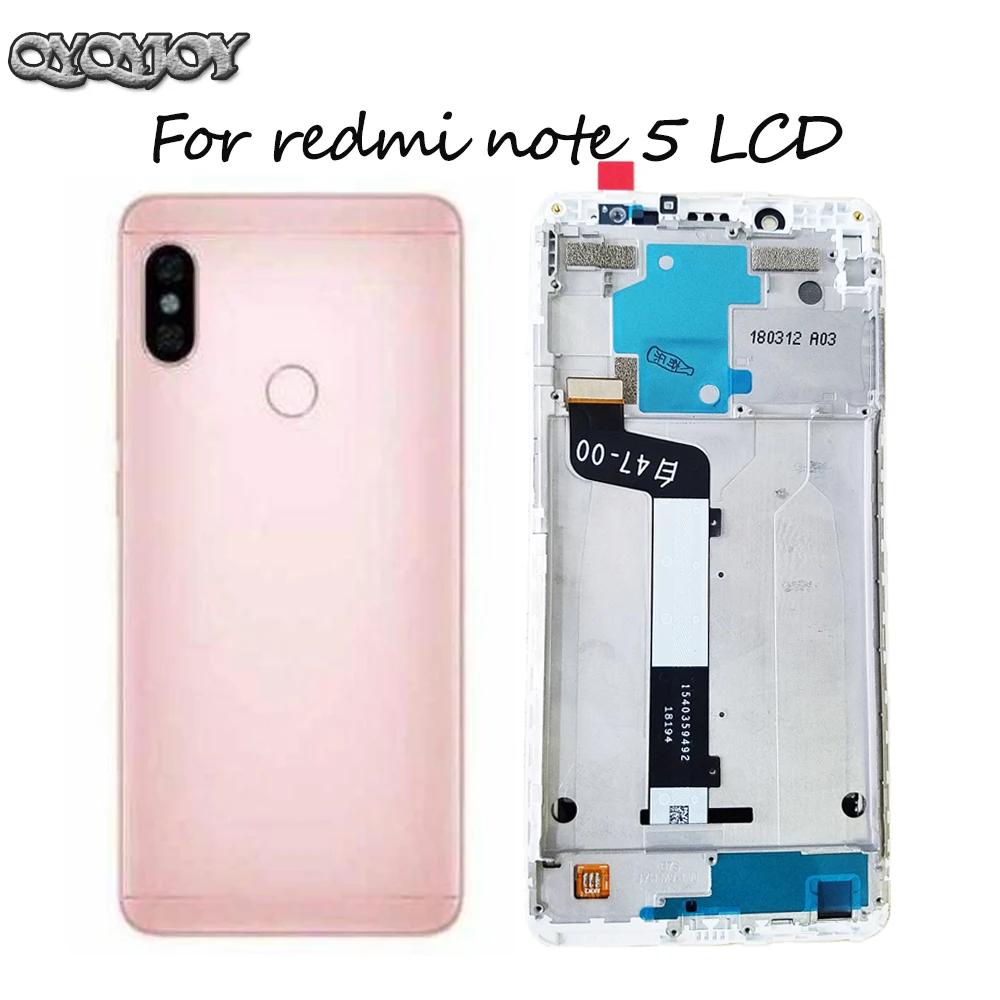 LCD For Xiaomi Redmi note 5 LCD Display Digitizer Touch Screen Assembly Frame For Redmi note5 PRO LCD Repair Parts Black/White