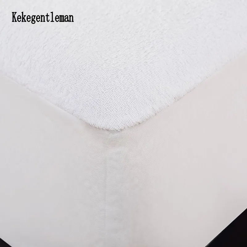 Russian 160*200cm Terry TPU Waterproof Mattress Protector Cover With Elastic Band Breathable Baby Pet  Pregnant Sheet