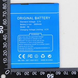 Mobile Phone Battery For Doogee X6 X 6 Pro 3000mAh 3.7V