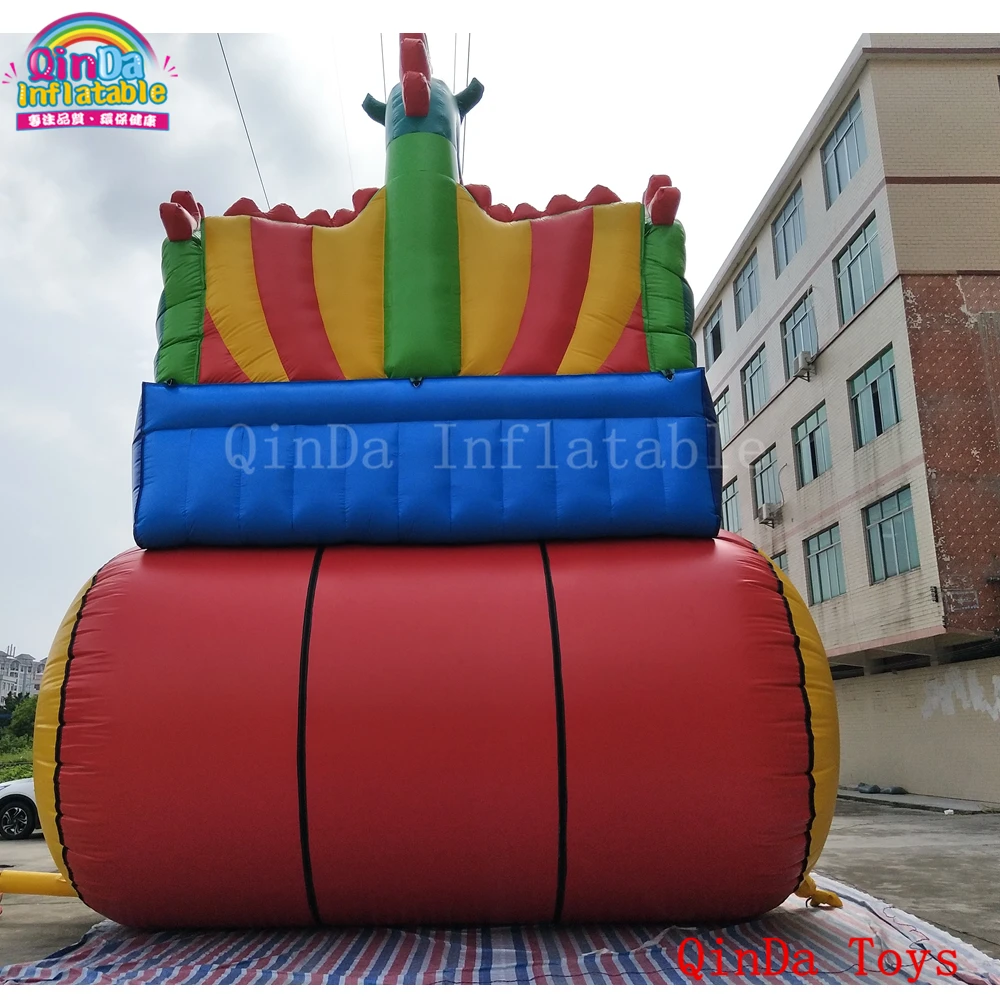 Tobogán inflable de grado comercial para niños, 11x6x7m, grande