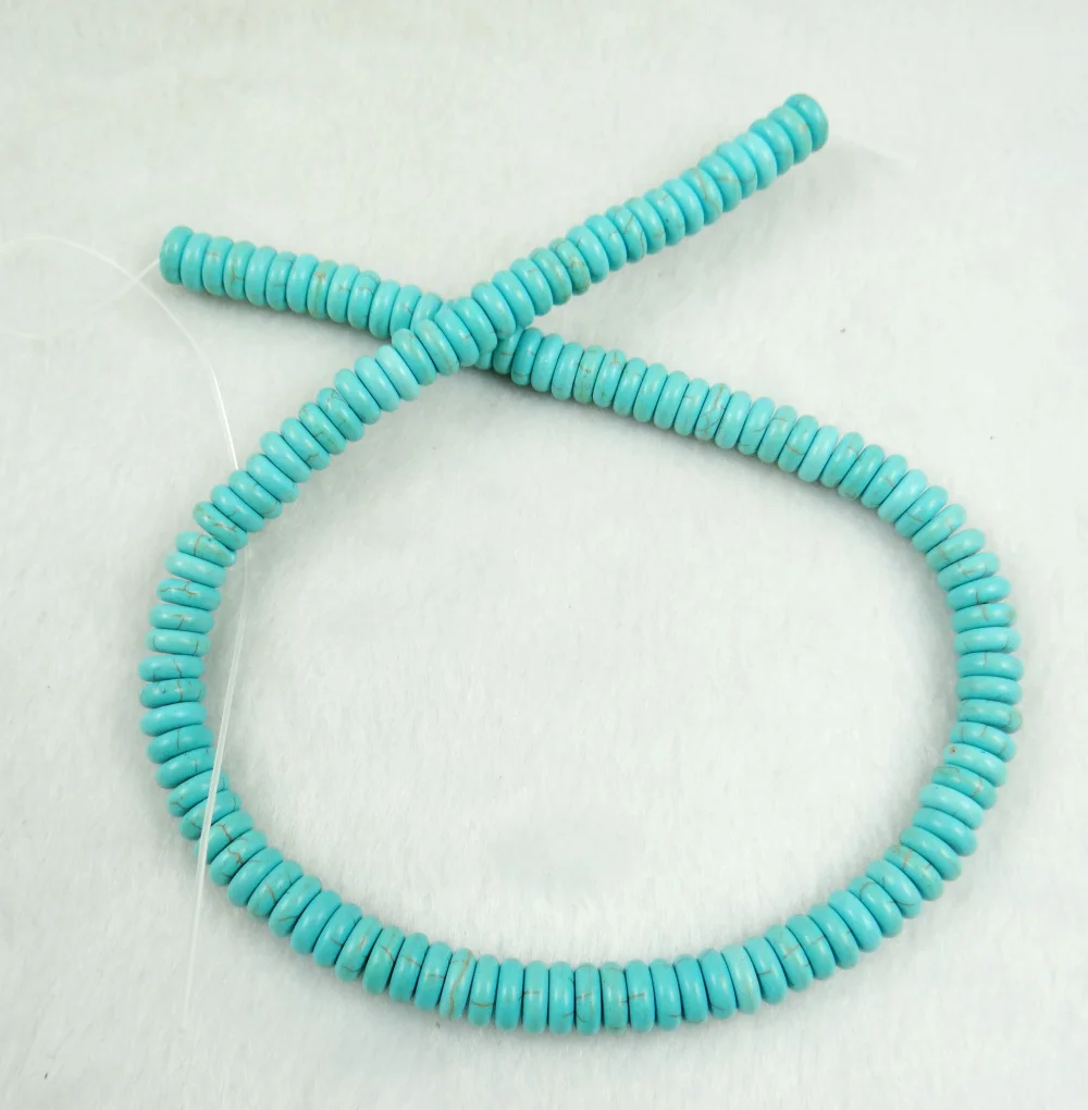 4.6.8.10.12.14MM Natural stone Turquoises Beads DIY Beads For Bracelet Necklace Jewelry Making Wholesale T1