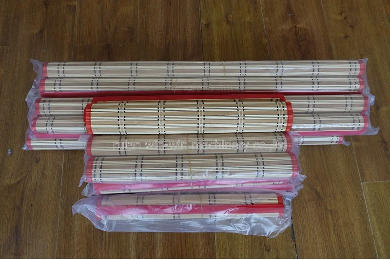 6pcs small bamboo curtain use for bag making machine 45x90CM