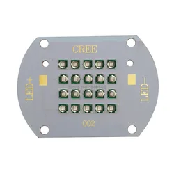 60W LG3535 20-Chip 20LED UV 365nm High Power Led Emitter Lamp MultiChip Intergrated LED Light 365NM on Copper PCB