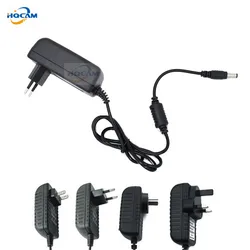 HQCAM Qualified AC 110-240V To DC 12V 2A Power Supply Adapter For CCTV,EU/US/UK/AU Plug