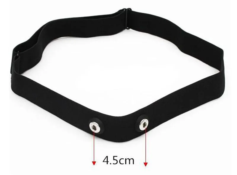 Cinghia per cardiofrequenzimetro Garmin Wahoo e Polar per sport e fitness HRM Heart rate monitor chest strap Belt