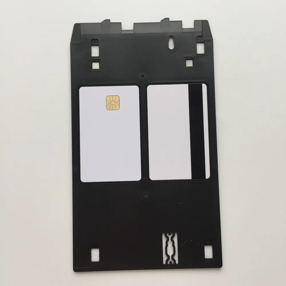 10pcs SLE4428 Hico 3-track Magnetic Stripe Credit Card Size Blank Contact Smart PVC Card