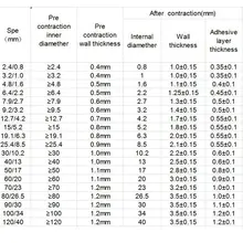 Heat Shrink Tube with Glue 1M #2