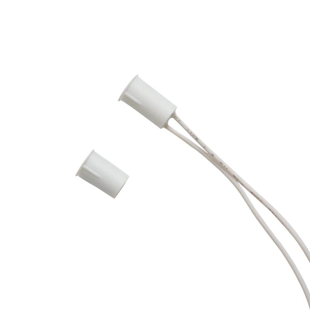 40Pcs/Bag Security Home Door Open Alarm Wired Magnetic Door Sensor Reed Switch Position Holder NC Signal Window Magnet Detector