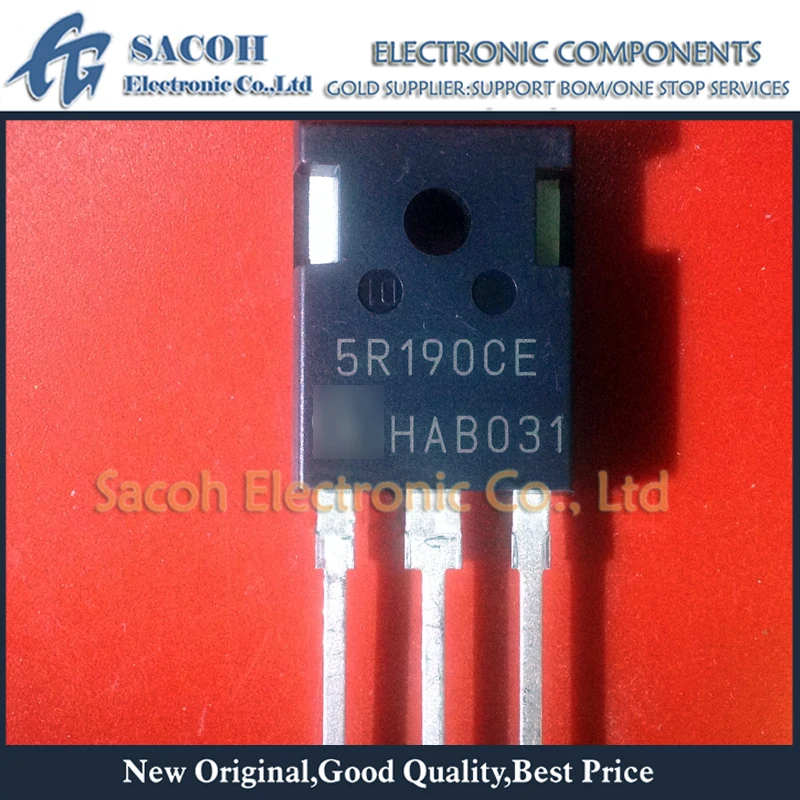 

New Original 5Pcs/Lot IPW50R190CE 5R190CE OR IPW50R199CP 5R199P TO-247 18.5A 500V Power MOSFET Transistor