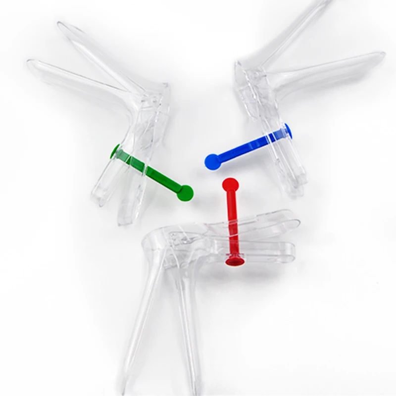 2pcs Vaginal Dilator Disposable Plastic Vagina Expansion Device Colposcopy