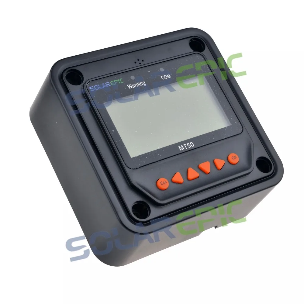 Solar Controller MT50 Remote Meter For Solar Charge Controller Regulator MT-50 RJ45 Cable 2m MT50 Use For Epever MPPT Controller