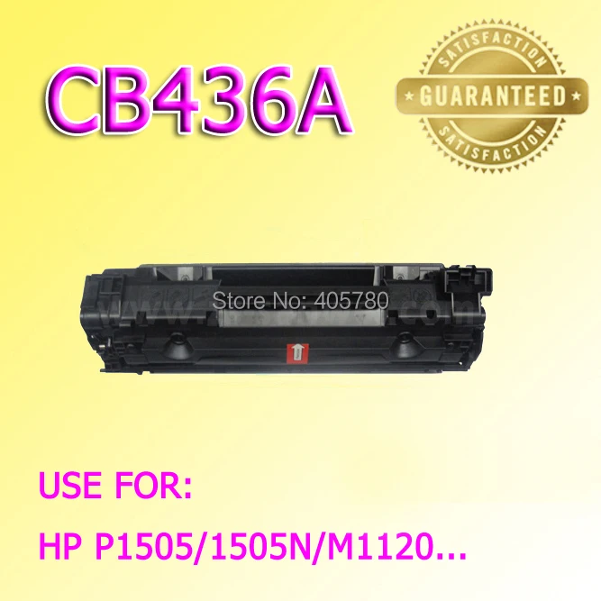 New 36A CB436A Toner cartridges compatible for P1505/1505N/M1120/M1522N/M1522NF ++
