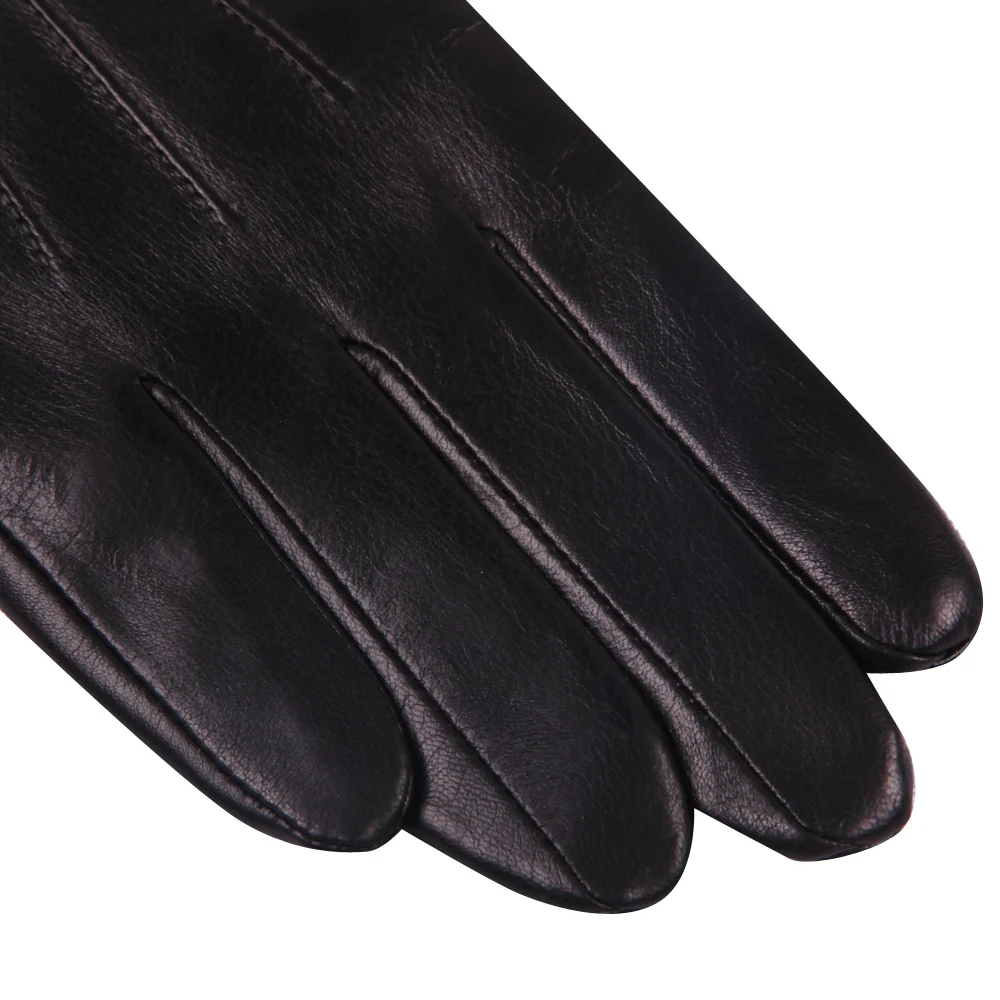 터치 스크린 진짜 가죽 장갑 남성 겨울 정품 가죽 플러스 벨벳 두꺼운 운전 따뜻한 양피 장갑 M17001C 유지