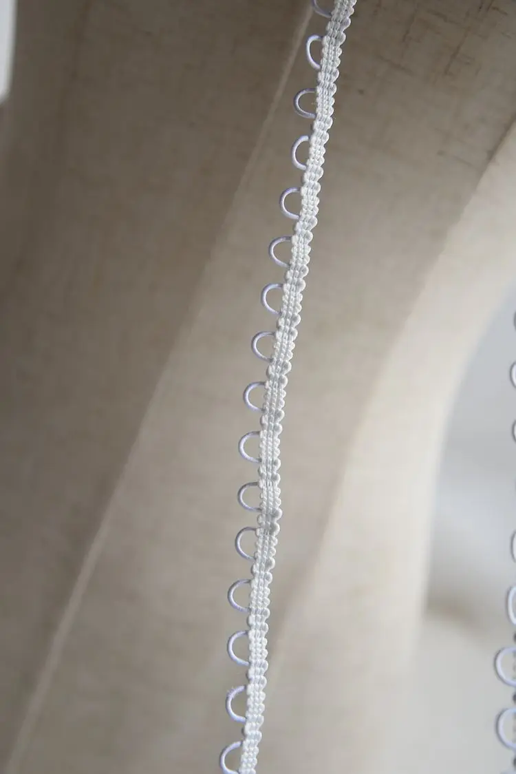3 Yards/Lot Hochzeitskleid Rückenverschluss-Seil Manuelles DIY-Zubehör Verschluss-Knopfloch Kleidungszubehör RS140 – Detail 4
