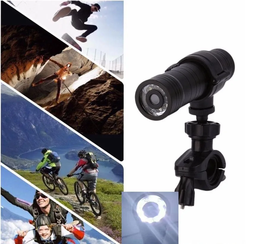 

High Quality WS10 Night Vision with LED Sport Action Camera DV Waterproof Recorder Helmet