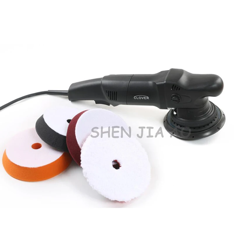 Eccentric vibrating double track polisher suit to dazzle light stripes polisher 15mm double track eccentric polisher