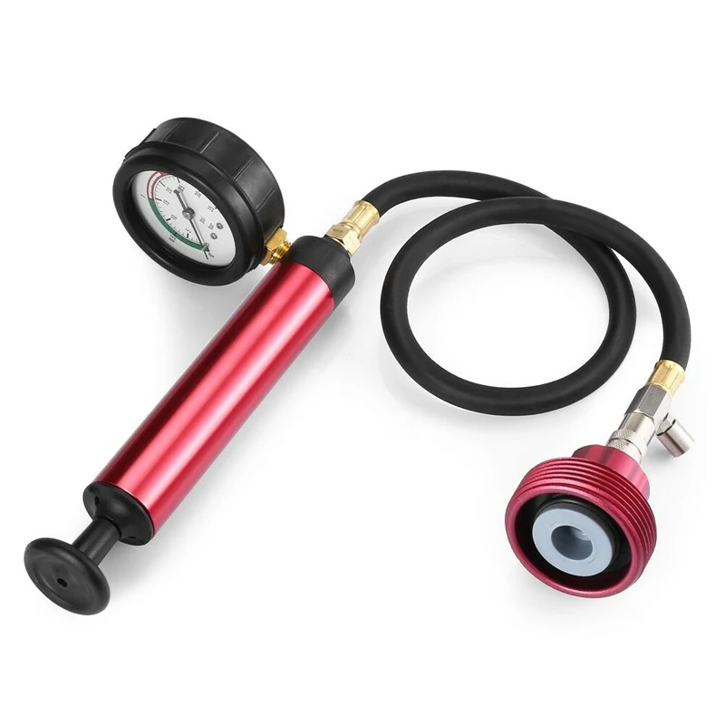 14-piece Metal Water Tank Leak Detector Tool Car Water Tank Pressure Detector Water Tank Leak Detector Kit