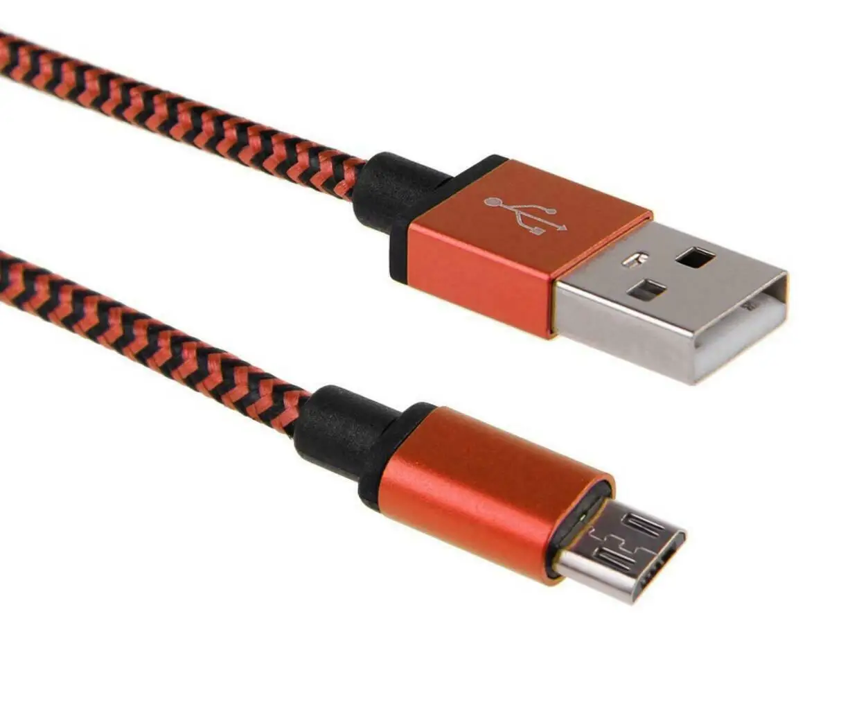 Usb Data Charger Kabel Gevlochten Aluminium Micro Usb Type C Data Sync Sneller Charger Kabel Voor Android Smart Telefoon