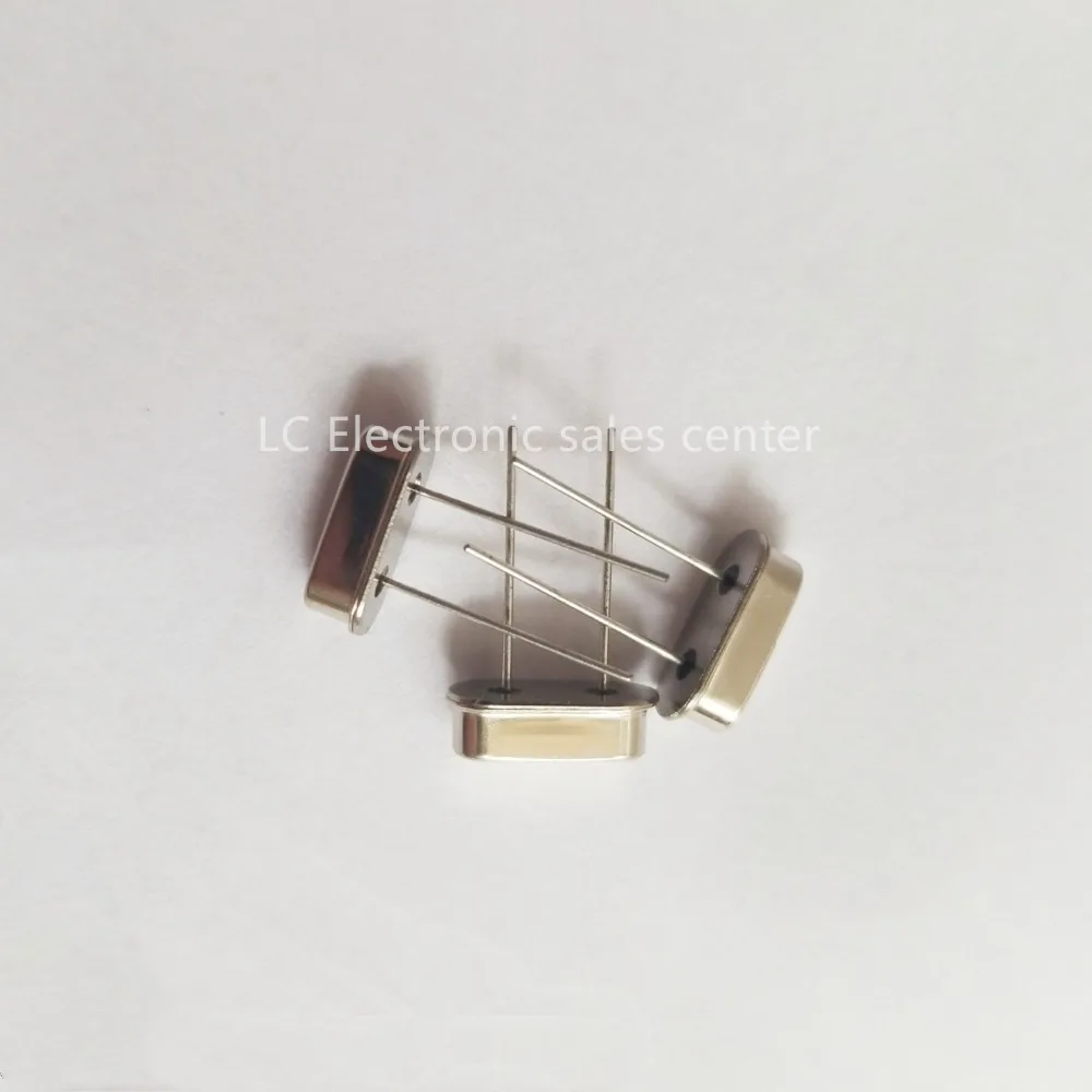 10pcs In-line passive crystal oscillator 10.7MHZ HC-49S DIP 2P resonator image 3