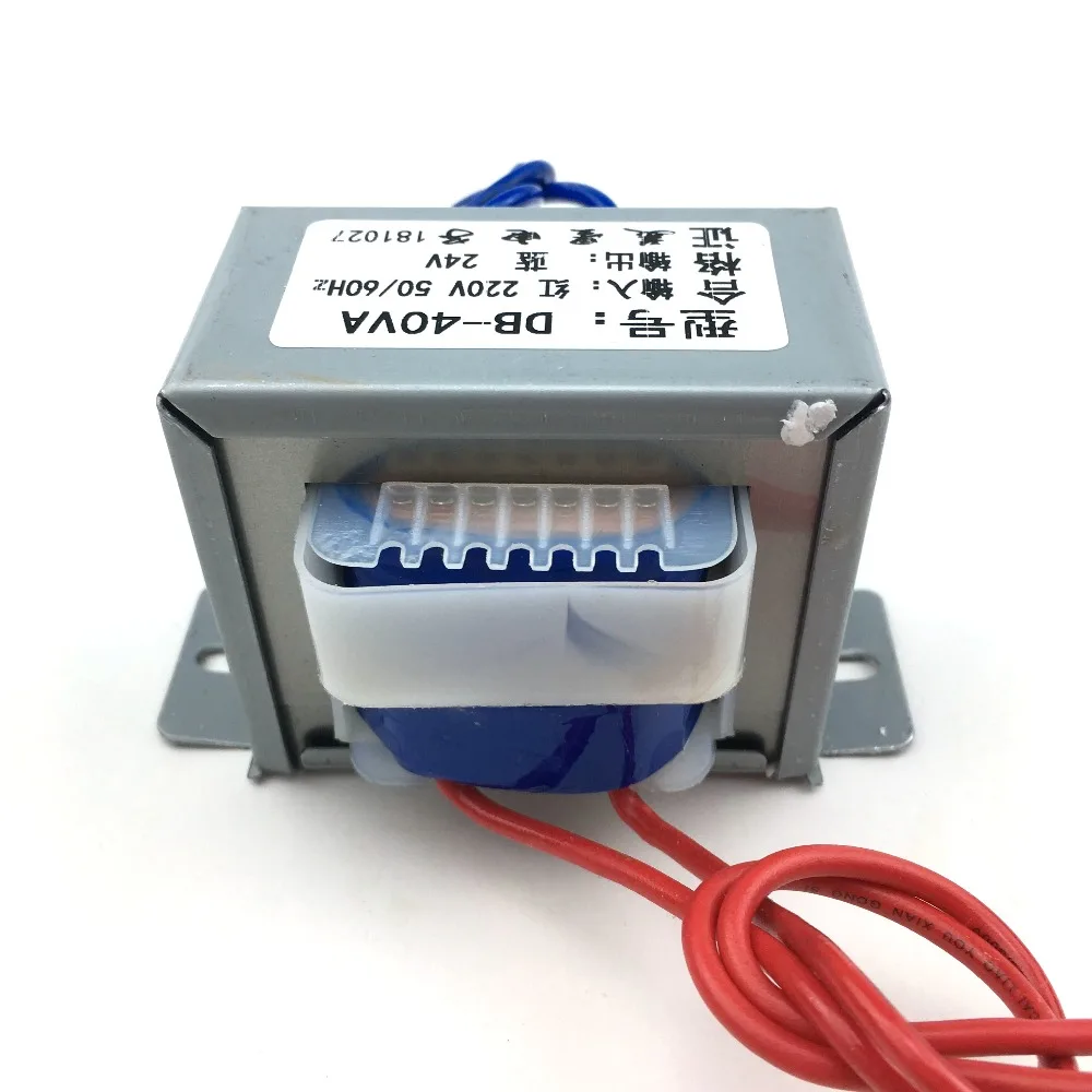 EI66 type 40W 40VA transformer 220V to 24V power transformer AC AC24V/1.5A